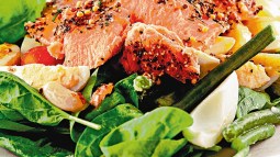 Ensalada de salmón