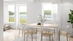 Ventilador de techo con luz motor DC Kilimanjaro marrón de Leroy Merlin