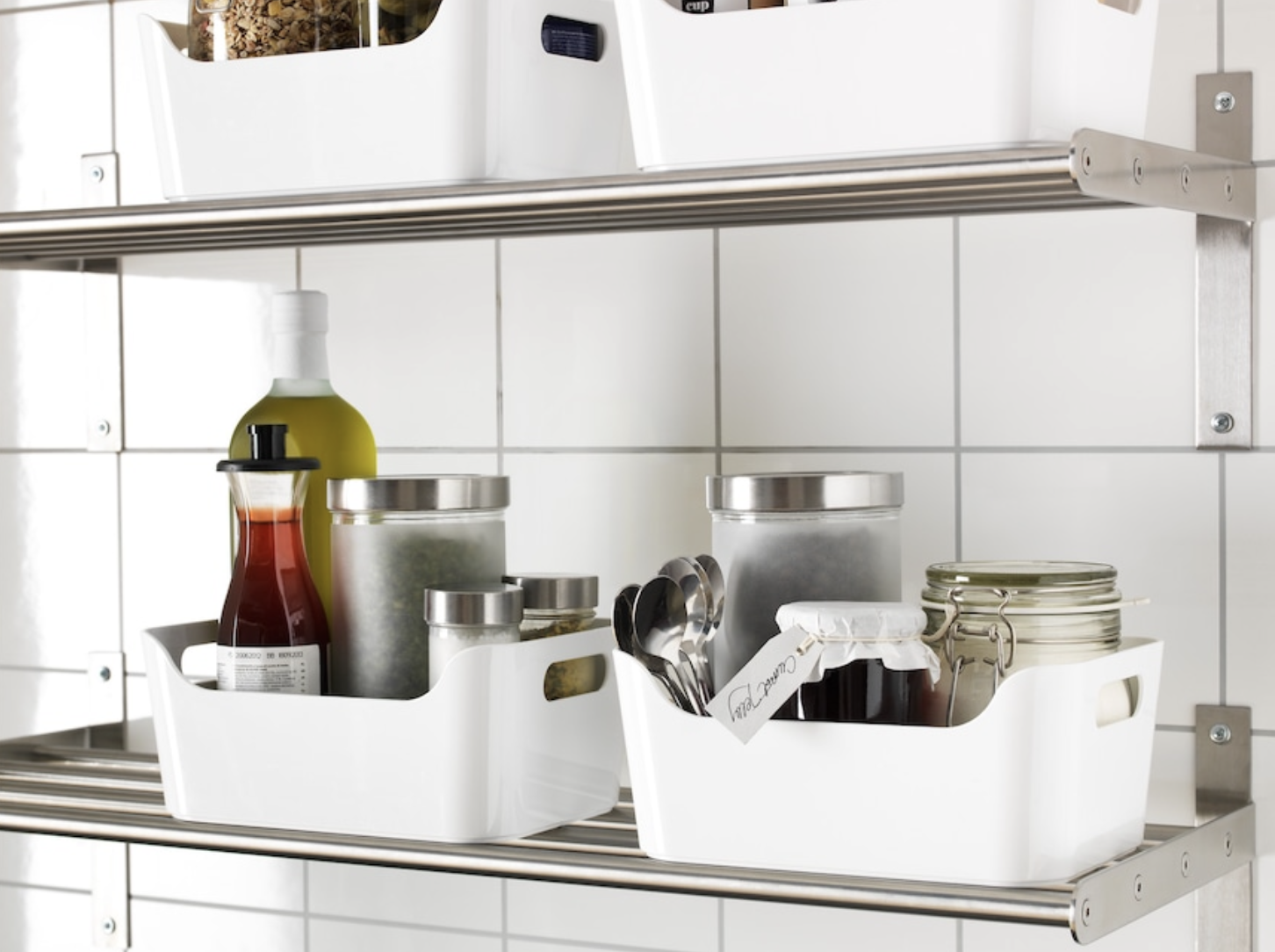 Los productos más vendidos y baratos de Ikea para organizar los armarios de la cocina