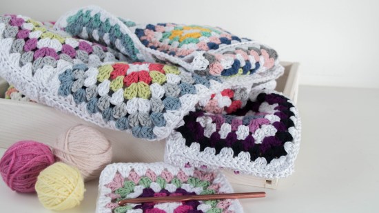 Manta de crochet