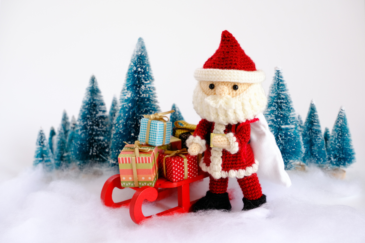 Amigurumi de Santa Claus