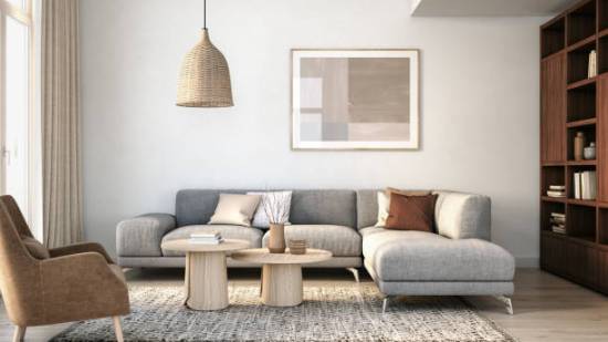 Esta alfombra de yuca de Ikea es perfecta para poner debajo del árbol de Navidad