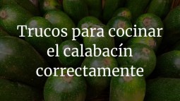 Trucos para cocinar el calabacín correctamente