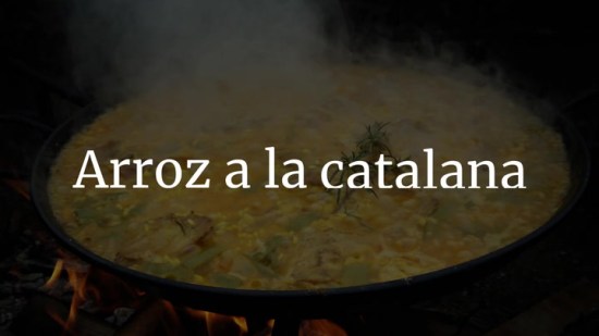 Arroz A La Catalana