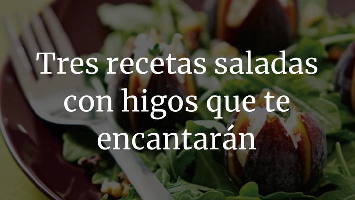 Tres recetas saladas con higos que te encantarán