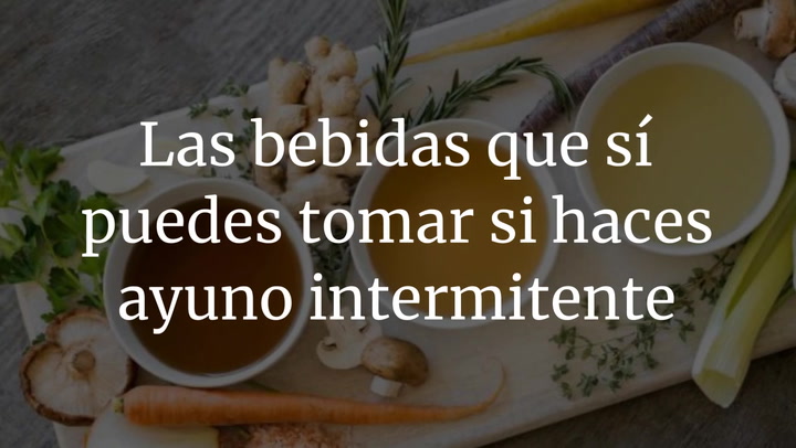 Las bebidas que sí puedes tomar si haces ayuno intermitente