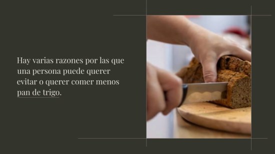 Cinco alternativas saludables al pan de trigo