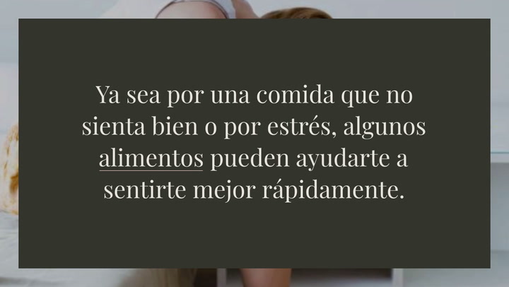 Alimentos que puedes comer si te duele el estómago o tienes náuseas
