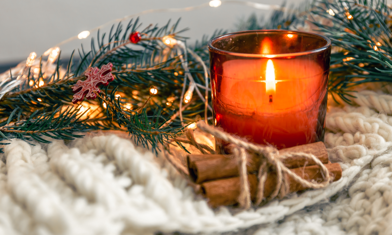 Velas aromáticas Navidad Ikea