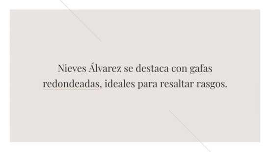Atractiva con gafas. 8 famosas te enseñan cómo conseguirlo