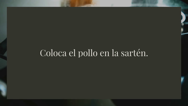 Pollo al horno gratinado con queso parmesano