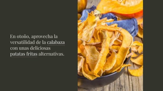 Patatas Fritas De Calabaza Receta Crujie