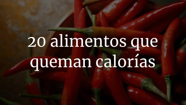 20 alimentos que queman calorías