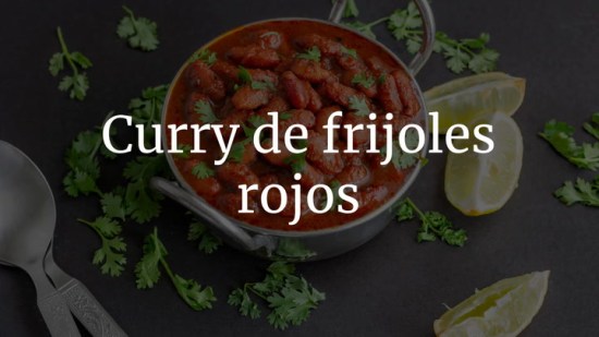 Curry De Frijoles Rojos