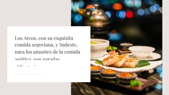 Las mejores zonas de restaurantes de Madrid