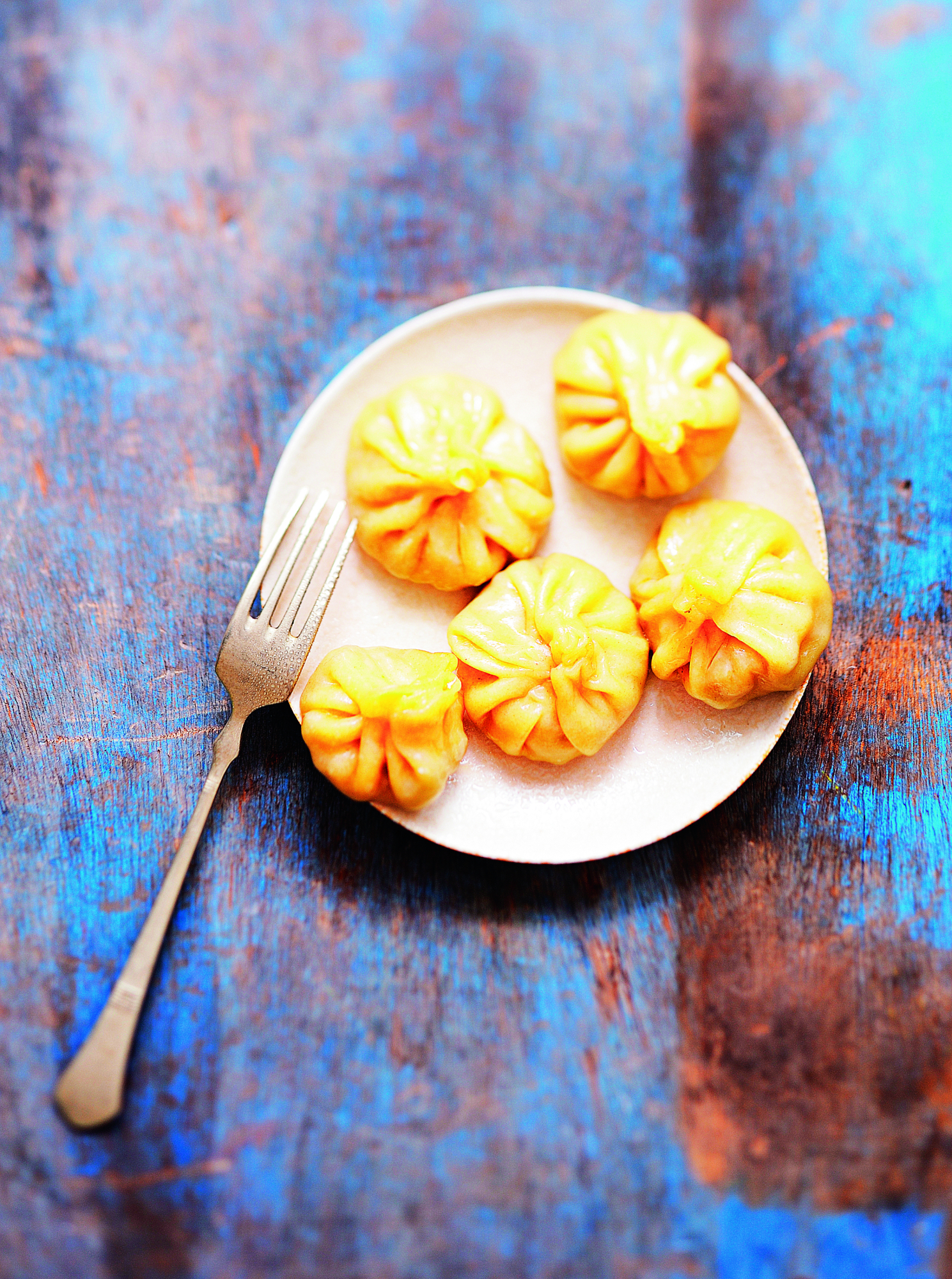 ‘Dumplings’ de carne al vapor