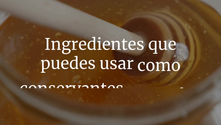 Ingredientes que puedes usar como conservantes naturales de los alimentos