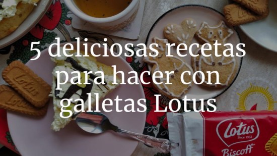 5 deliciosas recetas para hacer con galletas Lotus