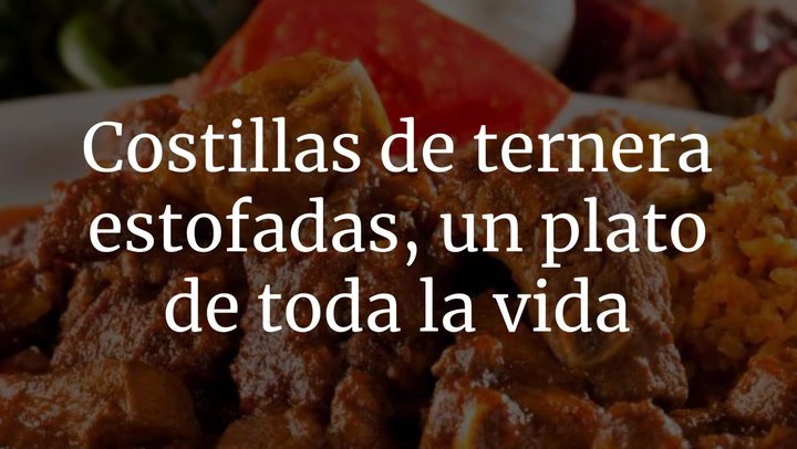 Costillas de ternera estofadas: aprende a hacer este plato de toda la vida