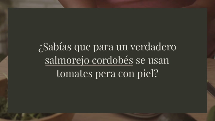 Salmorejo cordobés: receta tradicional