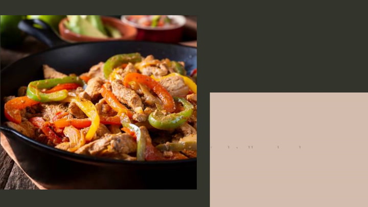 Salteado De Verduras Y Pollo Marinado