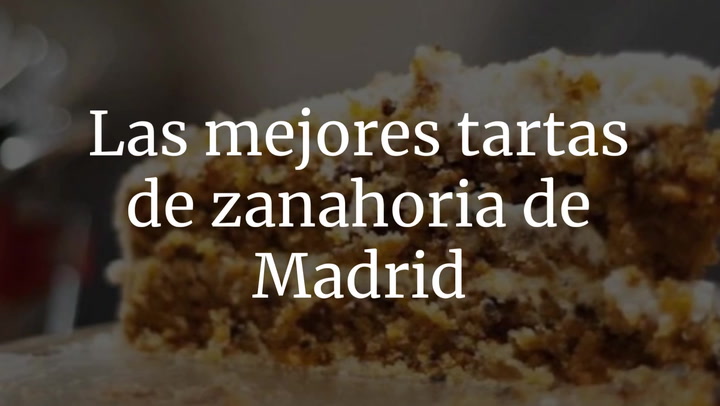 Las mejores tartas de zanahoria de Madrid