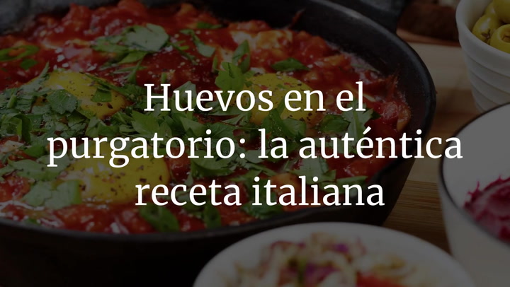 Huevos en el purgatorio: la auténtica receta italiana