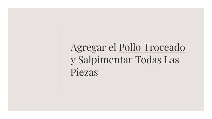 Pollo Guisado Con Patatas Al Horno