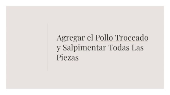 Pollo Guisado Con Patatas Al Horno