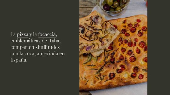 Pizza, focaccia y coca catalana: ¿en qué se diferencian?