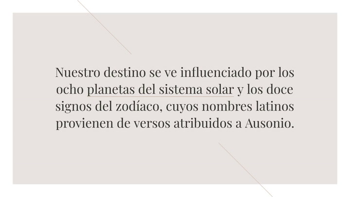 Curiosidades sobre el horóscopo