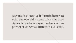 Curiosidades sobre el horóscopo