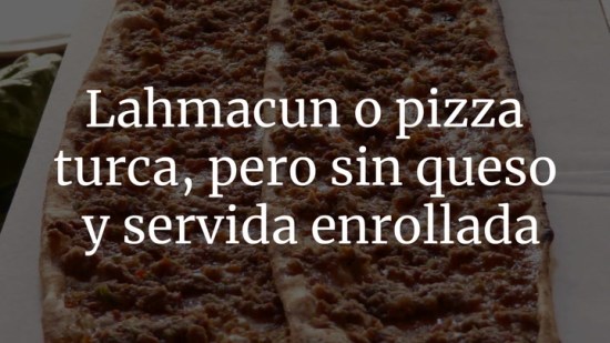 Lahmacun O Pizza Turca