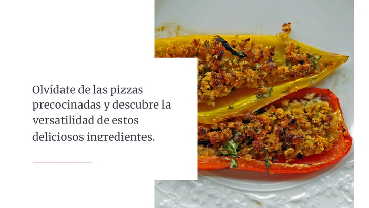 Formas diferentes de usar los pimientos asados en tus platos