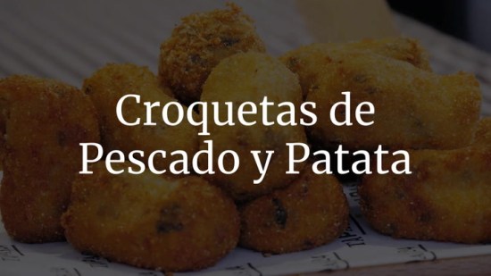 Croquetas De Pescado Y Patata