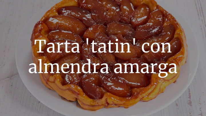 Tarta Tatin Con Almendra Amarga