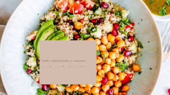 Combinado De Garbanzos Lentejas Y Queso