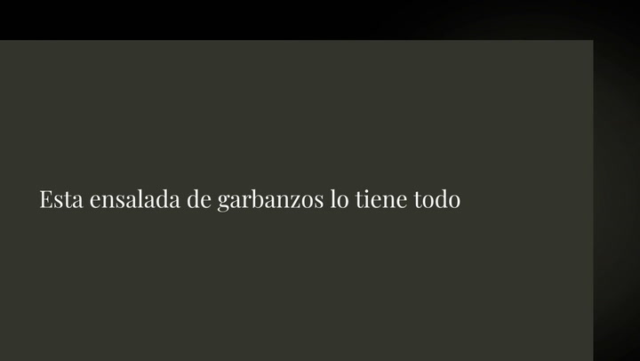 Ensalada De Garbanzos La Mejor Manera De
