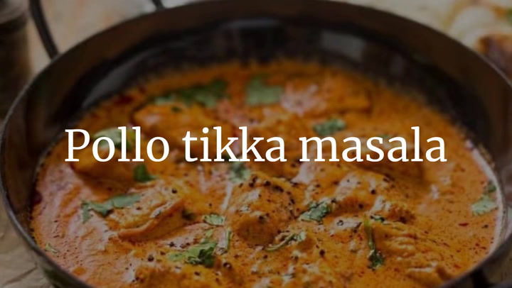 Pollo Tikka Masala