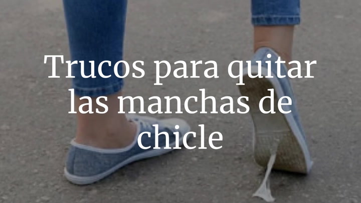 Trucos Para Quitar Las Manchas De Chicle