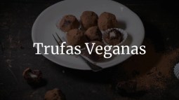 Trufas De Chocolate Receta Vegana