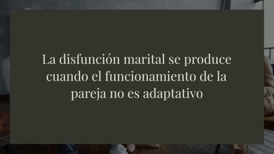 Qu Es La Disfunci N Marital