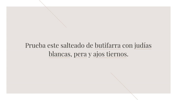 Salteado De Butifarra Con Jud As Blancas