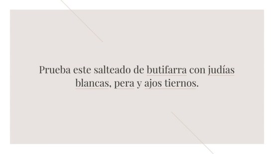 Salteado De Butifarra Con Jud As Blancas