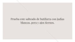 Salteado De Butifarra Con Jud As Blancas