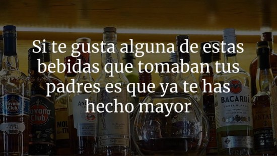 Si te gusta alguna de estas bebidas que tomaban tus padres es que ya te has hecho mayor
