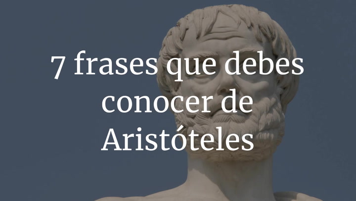 7 frases que debes conocer de Aristóteles