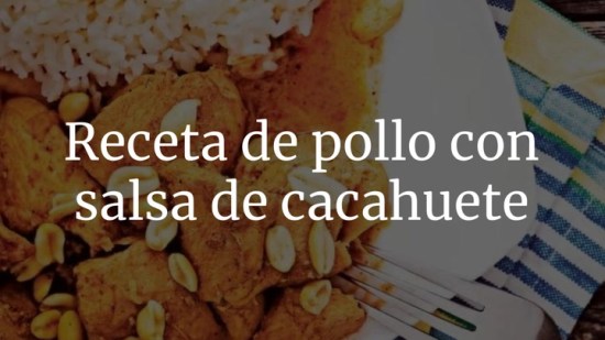 Pollo Con Salsa De Cacahuete