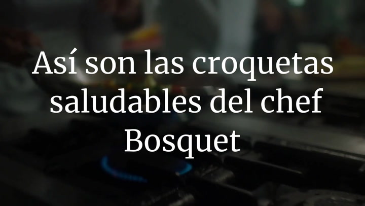 Así son las croquetas saludables del chef Bosquet