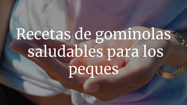Recetas de gominolas saludables para los peques